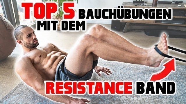 'Sixpack mit dem Resistance Band | TOP 5 Übungen'
