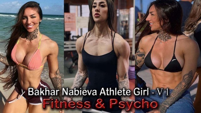 'Bakhar Nabieva Athlete Girl | Ifbb Pro | Fbb Muscles Girl | Fitness Motivation | Flexing Muscle Girl'