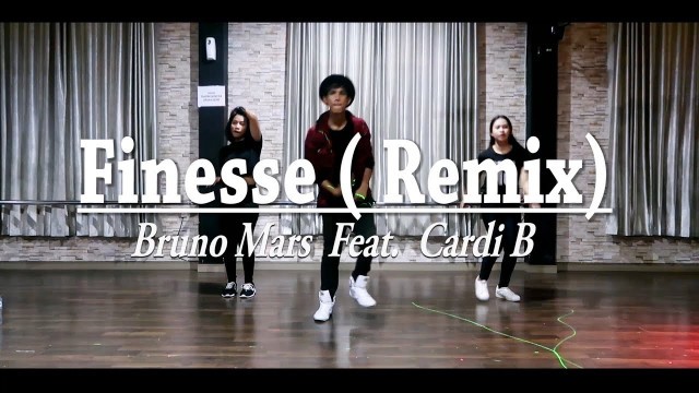 'Zumba Finesse ( Remix)- Bruno Mars Ft. Cardi B (Choreography) At Bintang Fitness Sangatta Kaltim'