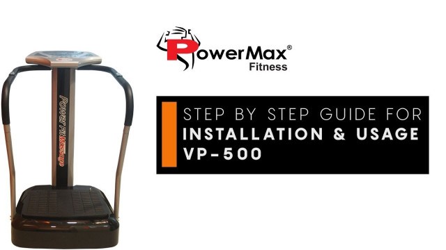'VP500 Installation Guide Powermax Fitness'