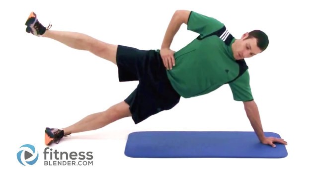 'Pilates Side Plank with Leg Raise (Lv 3)'