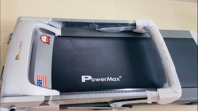'PowerMax TD-M4 | Unboxing and Review PowerMax Treadmill in India | Stylish design | Perfect Size'
