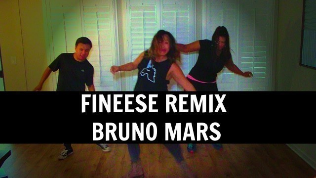 'Finesse Remix - Bruno Mars Zumba dance fitness choreography'