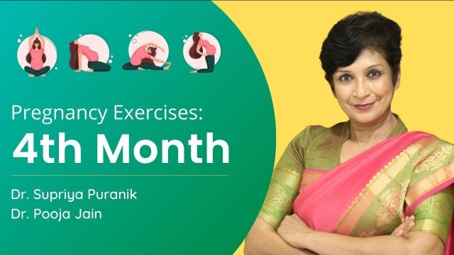'4th Month Pregnancy Exercise | Workout During Pregnancy Second Trimester | Dr Supriya Puranik'