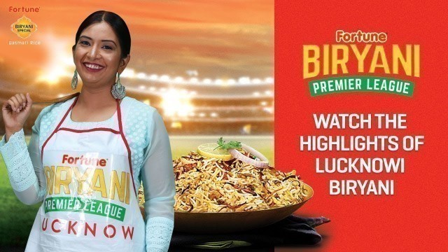 'How to Make Lucknowi Biryani at home | Fortune Foods'