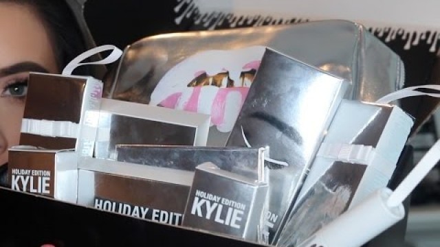 'KYLIE COSMETICS THE ENTIRE HOLIDAY 2016 COLLECTION | ALL SWATCHES'