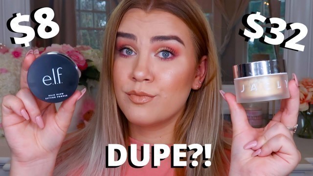 '$8 JACLYN COSMETICS DUPE?! TRYING NEW ELF MAKEUP'