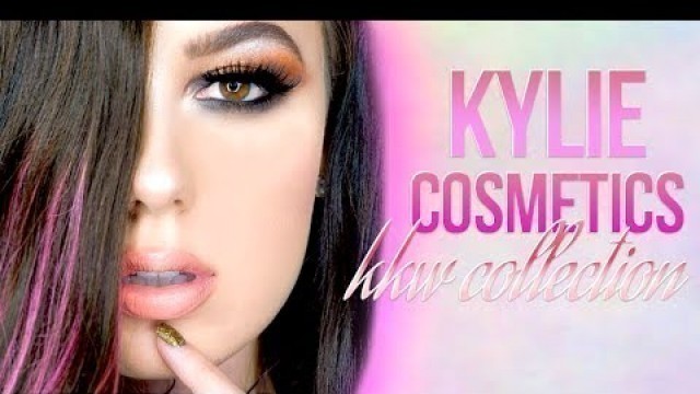 'Kylie Cosmetics X Kim Kardashian West | Swatches | First Impressions| Review | Victoria Lyn Beauty'