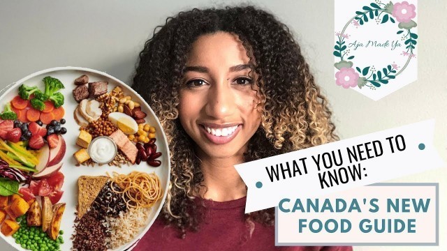 'WHAT YOU NEED TO KNOW ABOUT CANADA\'S NEW FOOD GUIDE'