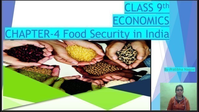 'Food Security in India | Class 9 | Economics | Explanation in Hindi'