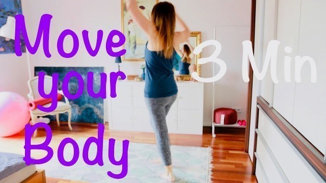 'Fitness Workout 50 Plus ⎮ Move your Body 3 Minutes ⎮ Wake-up Workout ⎮ Kirsty Coco'