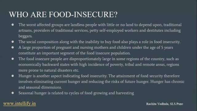 'What is Food Security?| Food Security in India| Chapter 4| Class 9| Economics| Intellify'