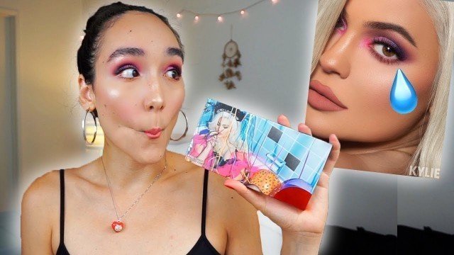 '*HONEST REVIEW* Kylie 21 Birthday Palette Tutorial/Review/Swatches'
