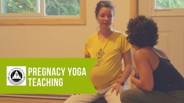 'Pregnancy Yoga Teaching'