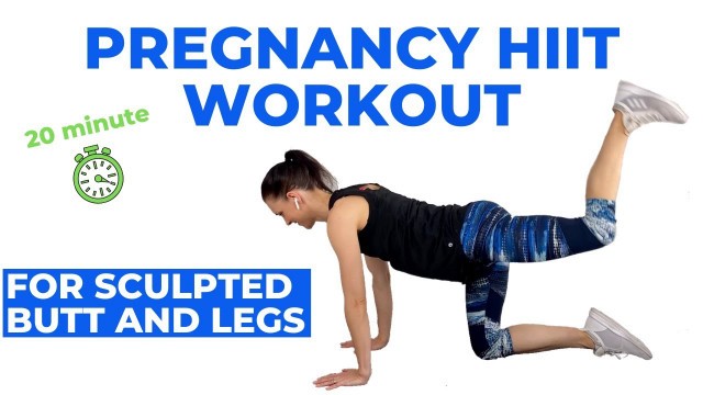 'Pregnancy Leg Workout (Leg and Booty Sculpting) Safe for all trimesters'