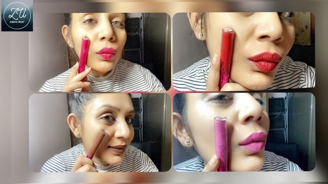 'Kylie Matte Liquid Lipstick Swatches | Kylie Lipstick Review | Kylie Cosmetics Lip Kit'