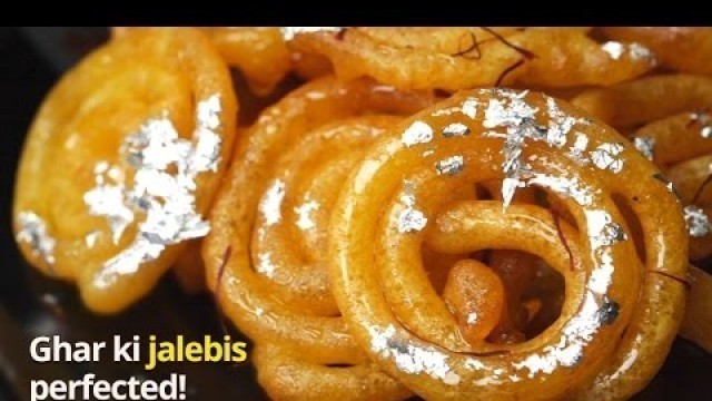 'How to make tasty jalebi at home | Fortune Foods'