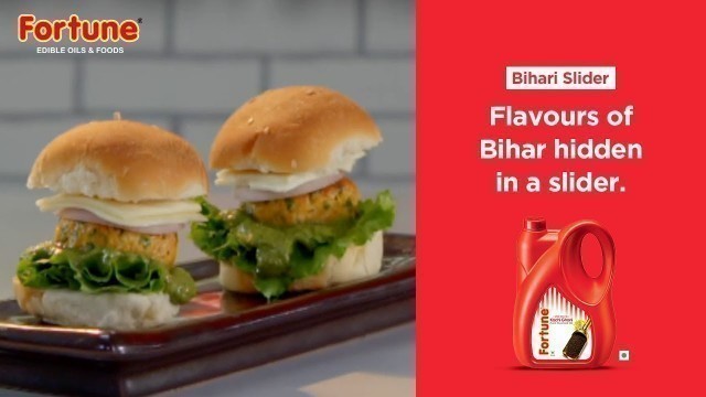 'How to make Crunchy Bihari Slider at home | Chef Pallavi Nigam | Fortune Foods'