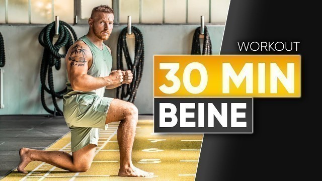 '30 Minuten BEINE & PO Workout für Anfänger Zuhause (Level 1 Leg Day)'