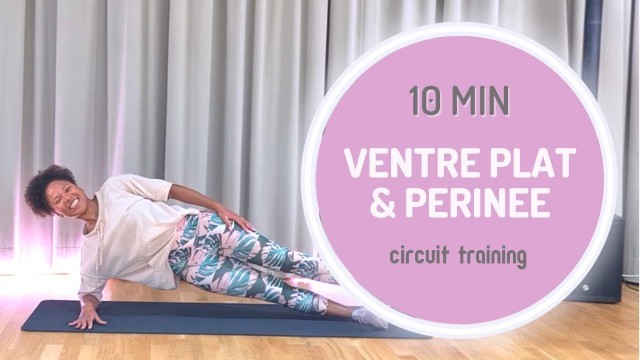 '10min workout ventre plat - postpartum training'