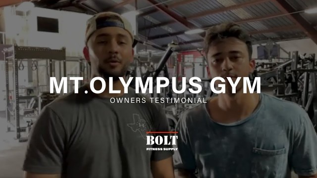 'Bolt Testimony Feat. Mt_olympus Gym Owners | Fitness supply'