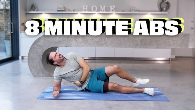 '8 MINUTE ABS Challenge | The Body Coach TV'
