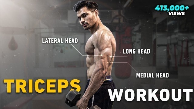 'Best Triceps Workout At Home | @Yash Sharma Fitness​'