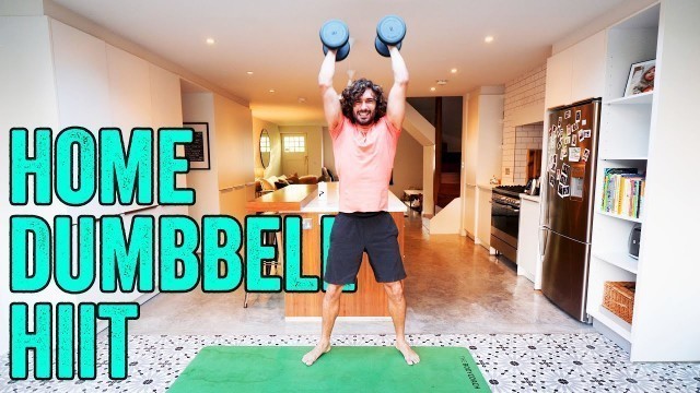 '15 Minute Home Dumbbell Workout | The Body Coach TV'