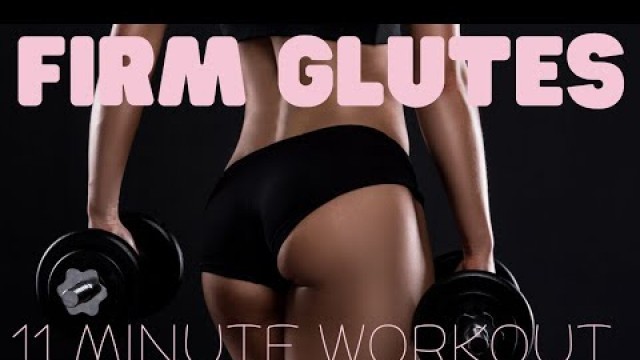 '11 MINUTE, FIRM GLUTES, Alpha Omega Fitness - 30 SECOND Interval WORKOUT, Scripture - BOOTY BUSTER'