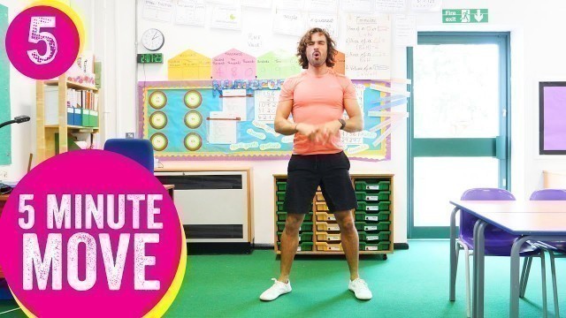 '5 Minute Move | Kids Workout 5 | The Body Coach TV'