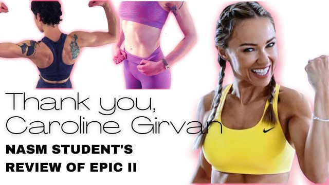 'Caroline Girvan\'s EPIC II Program Changed my Life // Gain Muscles & Confidence'
