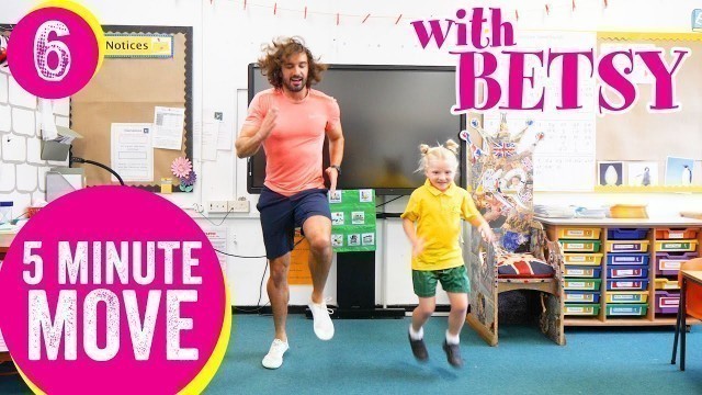 '5 Minute Move Featuring Betsy | The Body Coach TV'