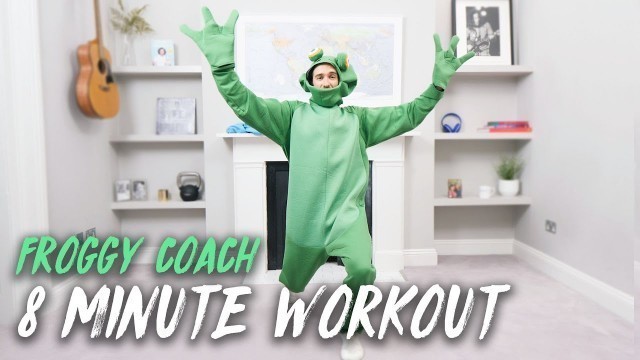 'FROGGY COACH Active 8 Minute Kids Workout | The Body Coach TV'