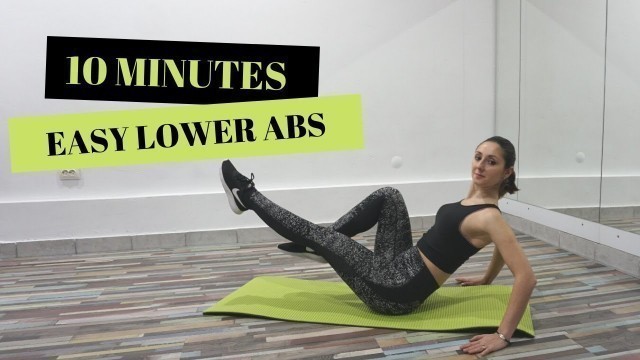 '10 MIN LOWER AB WORKOUT / No Equipment I Fitness Vision'