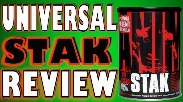 'Animal Stak by Universal Animal Review Testosterone Booster'