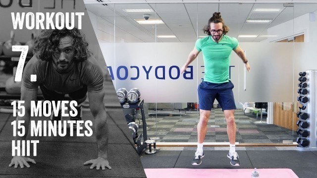 'Workout 7 | 15 Exercises In 15 Minutes | The Body Coach Beginner Workout Series'