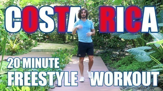 'NEW! 20 Minute Freestyle HIIT Workout in COSTA RICA | The Body Coach TV'