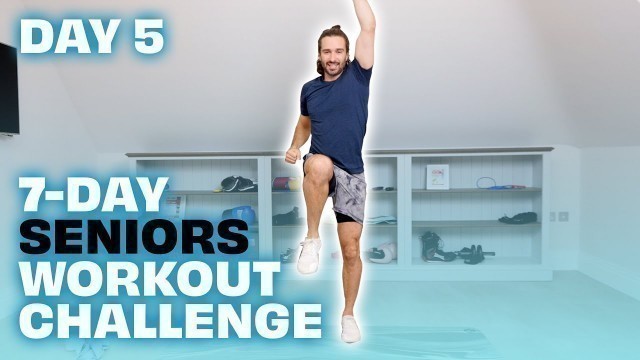 '7-Day Seniors Workout Challenge | Day 5 | The Body Coach TV'