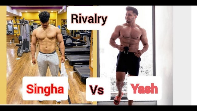 'fit minds vs yash sharma fitness controversy | singha vs yash sharma rivalry| #shorts'