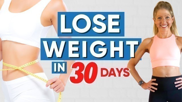 'Lose Weight in 30 Days l One month Transformation l Caroline Jordan'
