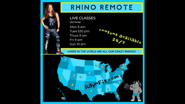 'RHINO REMOTE by Happy Hour Fitness'
