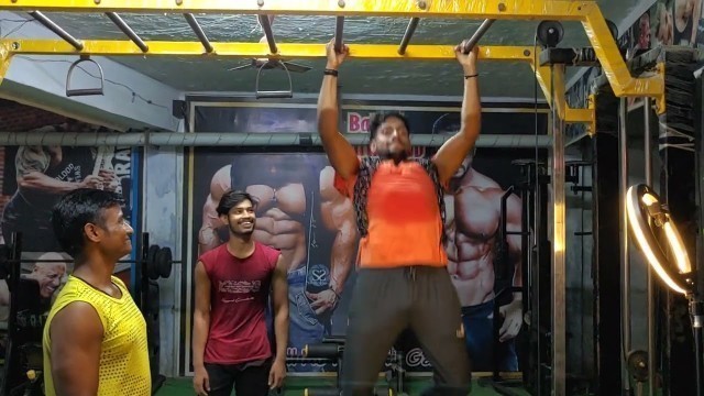 'weighted Pull up challenge video @Yash Sharma Fitness'