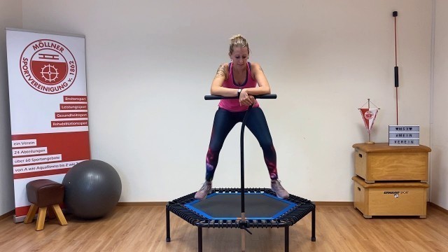 'Jumping Fitness: Stomping für Anfänger High Impact - Homeworkout - Fit mit Pia - Möllner SV'