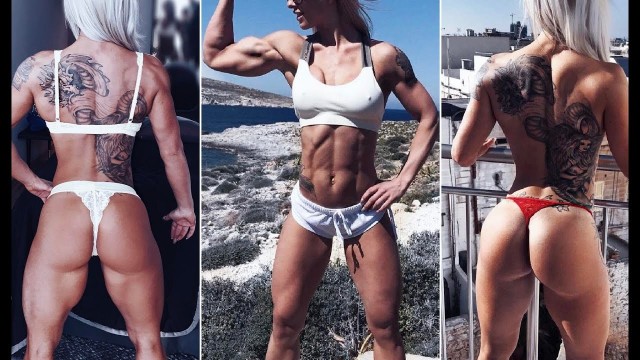 'Caroline Aspenskog Bikini Fitness Trainer  Female Fitness Motivation'