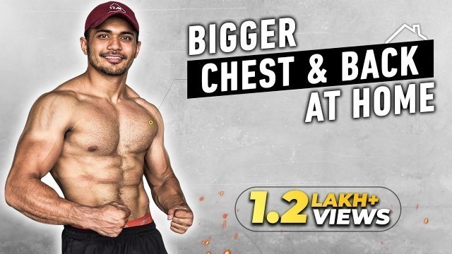 'Dumbbell Chest And Back Workout At Home | @Yash Sharma Fitness'