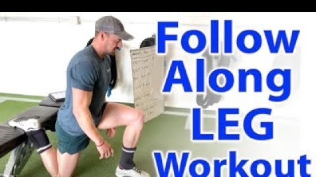 'Follow Along Leg Workout'