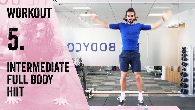 'Workout 5 | Full Body HIIT | The Body Coach Beginner Workout Series'