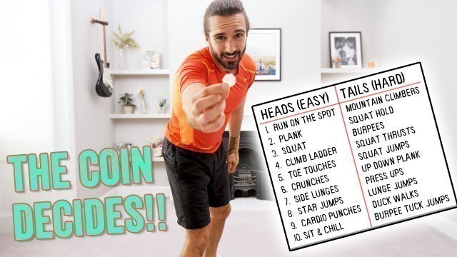'LET THE COIN DECIDE HIIT Workout | The Body Coach TV'
