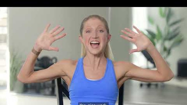 'Fitness with FreeStyle Diabetes:  Low Impact Chair Workout | Caroline Jordan, Episode 1'