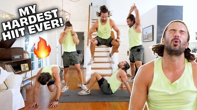 'MY HARDEST HIIT WORKOUT EVER 